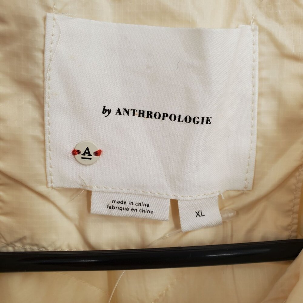 Anthropologie Lightweight Quilted Shacket Women Size XL NWT Button Up - Picture 7 of 15